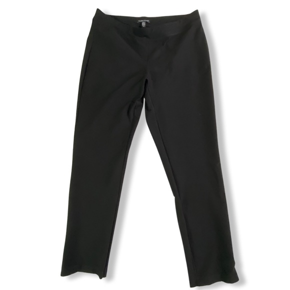 Eileen Fisher Black Crepe Pants, Pull-on, EUC Sz S - Picture 4 of 10